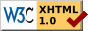 valid XHTML 1.0 Strict valid XHTML 1.0 Strict